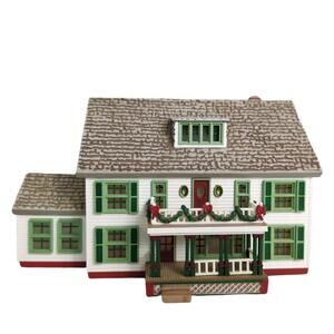 Vintage Hallmark 1994 Sarah Plain & Tall 6" Maine House, Christmas Holiday Decor